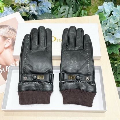 Fashion CD letter gloves