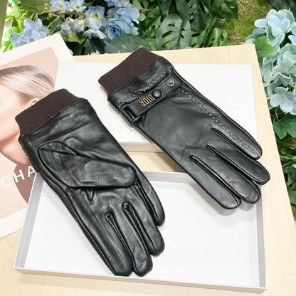 Fashion CD letter gloves