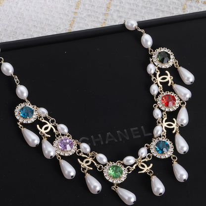 Fashion CC Pearl Necklace