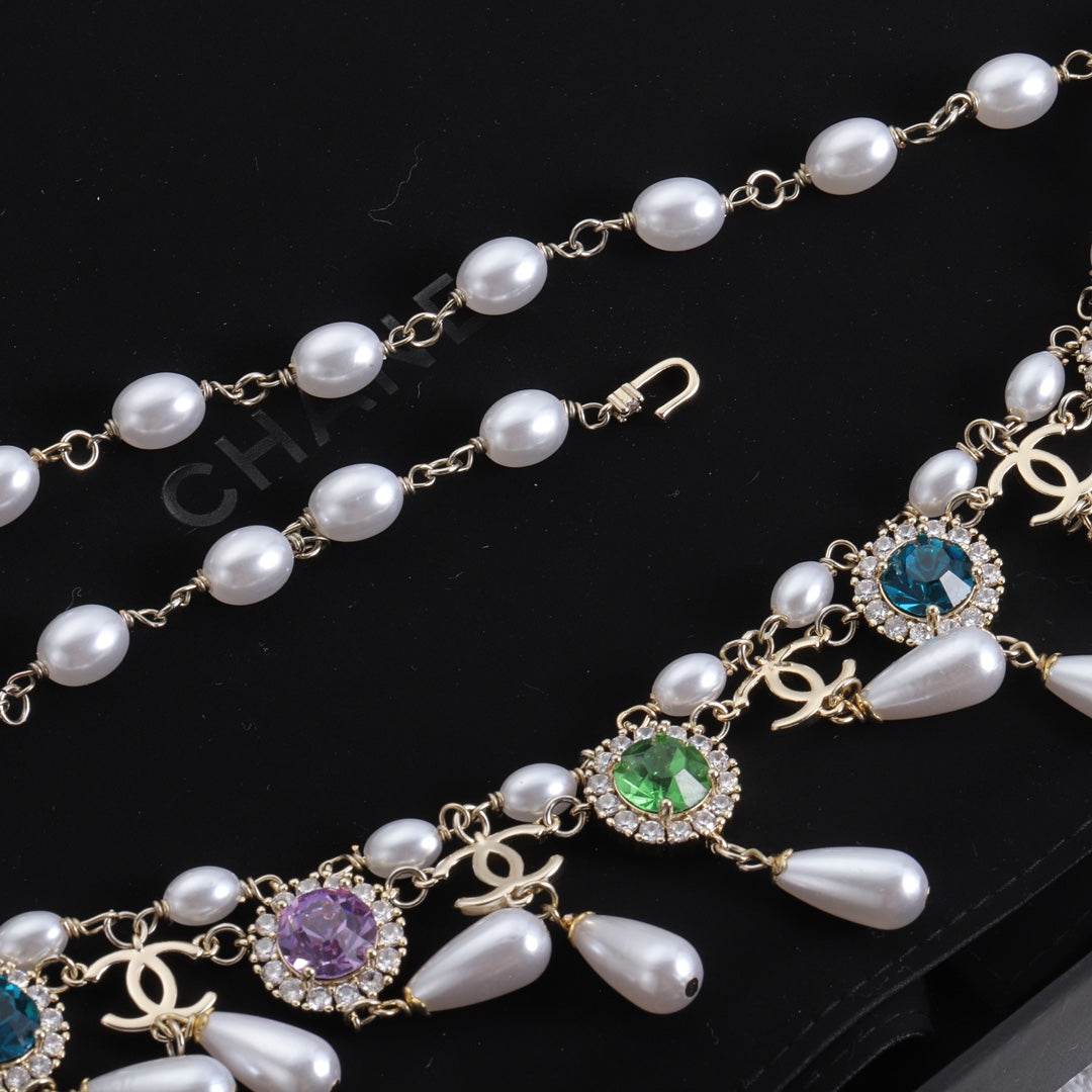 Fashion CC Pearl Necklace