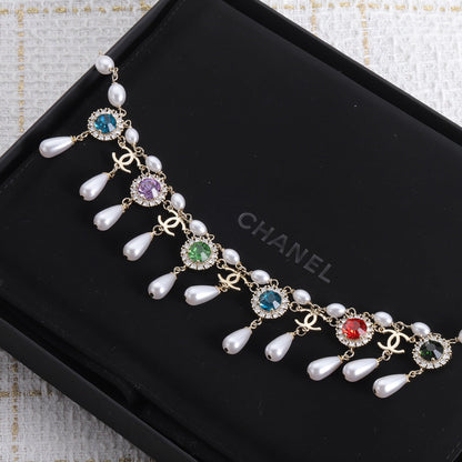 Fashion CC Pearl Necklace