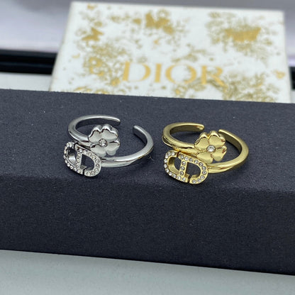 Fashion CD Letter Ring