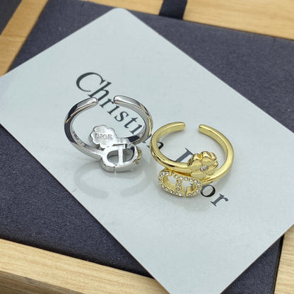 Fashion CD Letter Ring