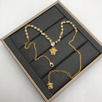 Fashion VE rhinestone necklace