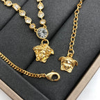 Fashion VE rhinestone necklace