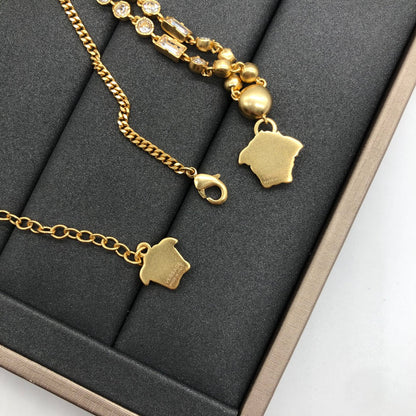 Fashion VE rhinestone necklace