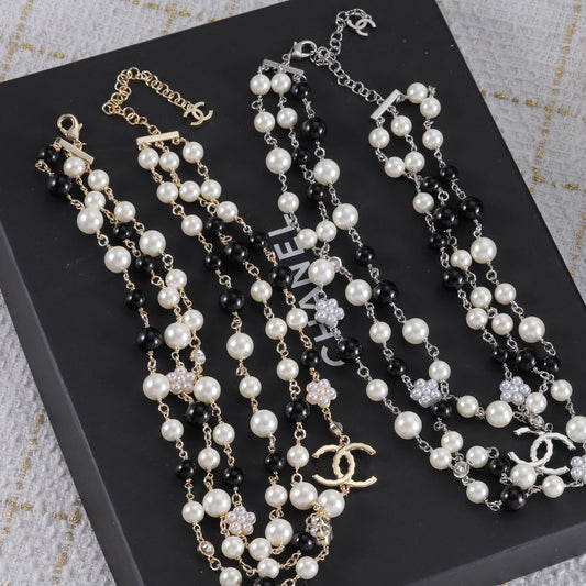 Fashion CC Pearl Necklace