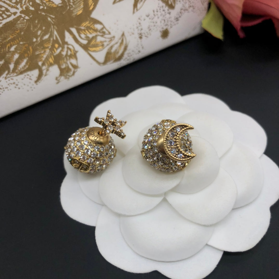 Fashion CD Round Earrings