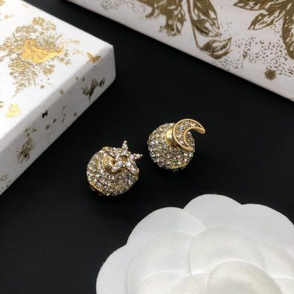 Fashion CD Round Earrings