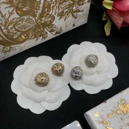 Fashion CD Round Earrings