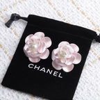 Fashion CC Flower Pearl Earrings