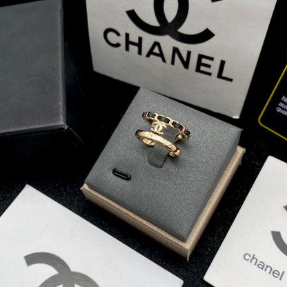 Fashion CC Letter Ring