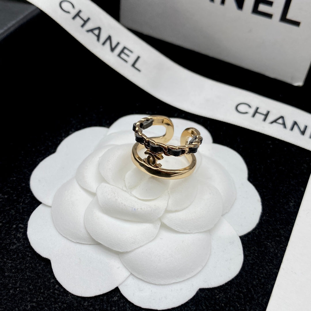 Fashion CC Letter Ring