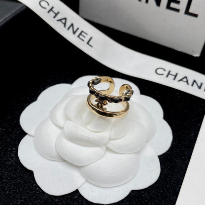 Fashion CC Letter Ring