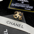 Fashion CC Letter Ring