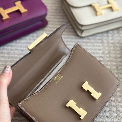 Fashion H letter messenger bag