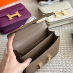 Fashion H letter messenger bag