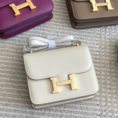 Fashion H letter messenger bag