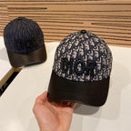 Fashion CD letter baseball cap