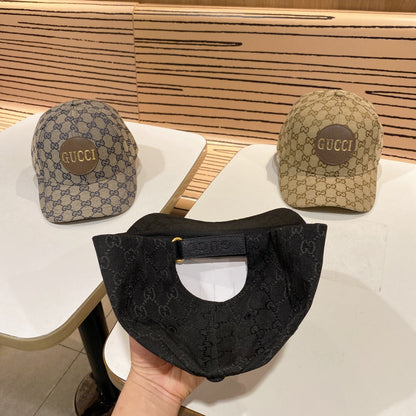 Fashion CD letter baseball cap