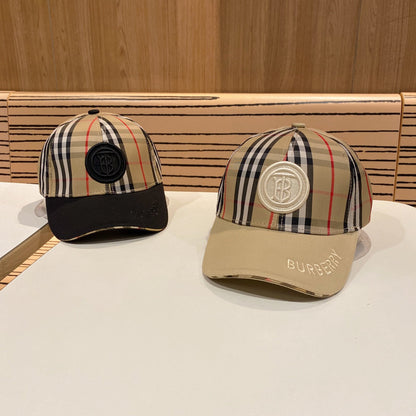 Fashion BUR letter baseball cap