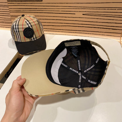 Fashion BUR letter baseball cap