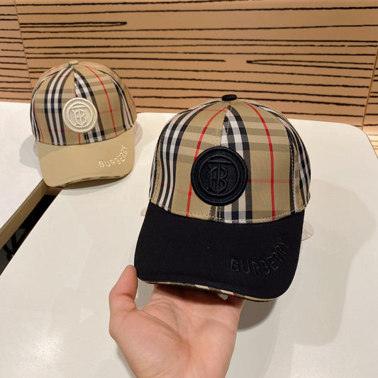 Fashion BUR letter baseball cap