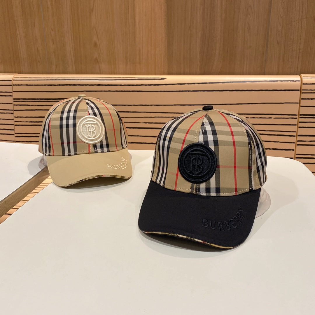 Fashion BUR letter baseball cap