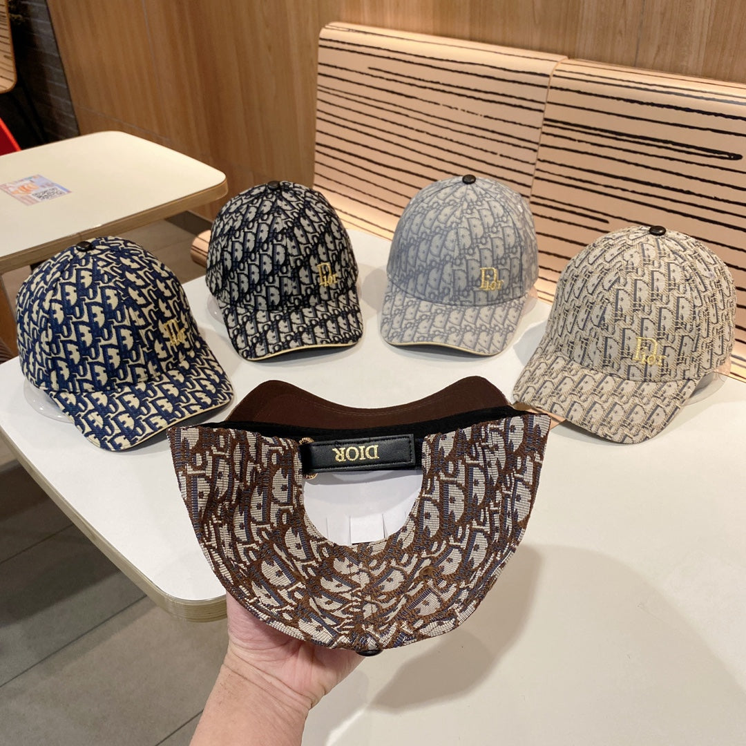 Fashion CD letter baseball cap