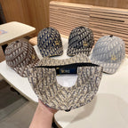 Fashion CD letter baseball cap