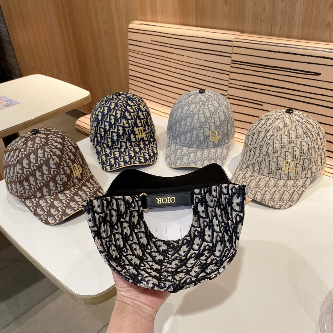 Fashion CD letter baseball cap