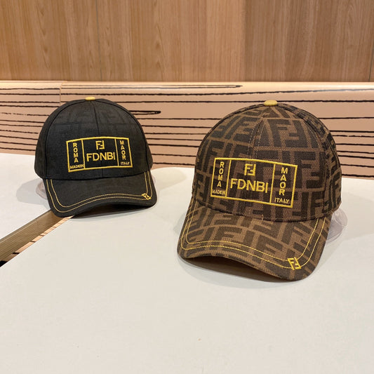 Fashion FF letter baseball cap