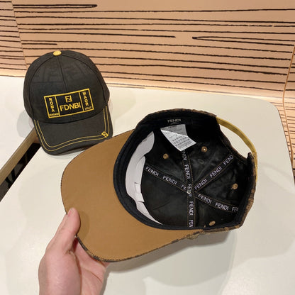 Fashion FF letter baseball cap