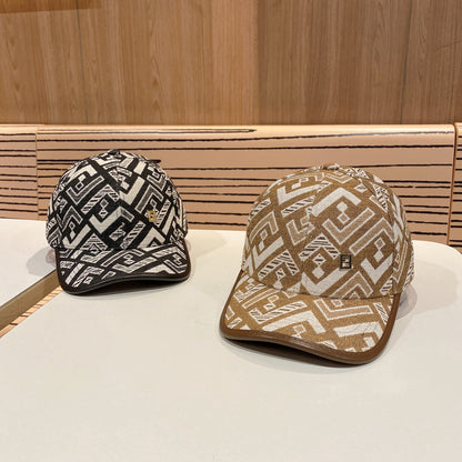 Fashion FF letter baseball cap