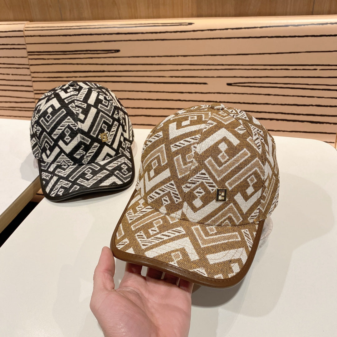 Fashion FF letter baseball cap