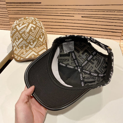Fashion FF letter baseball cap