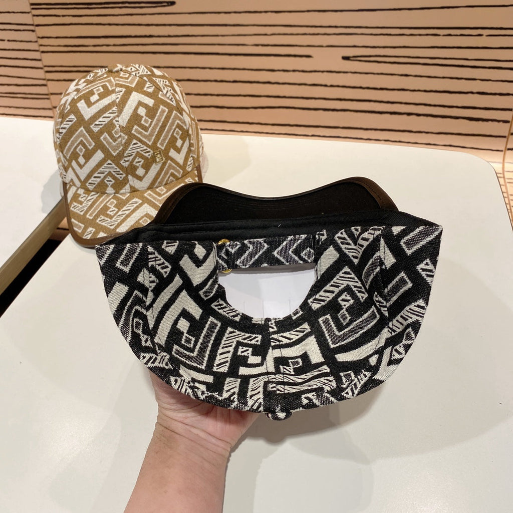 Fashion FF letter baseball cap