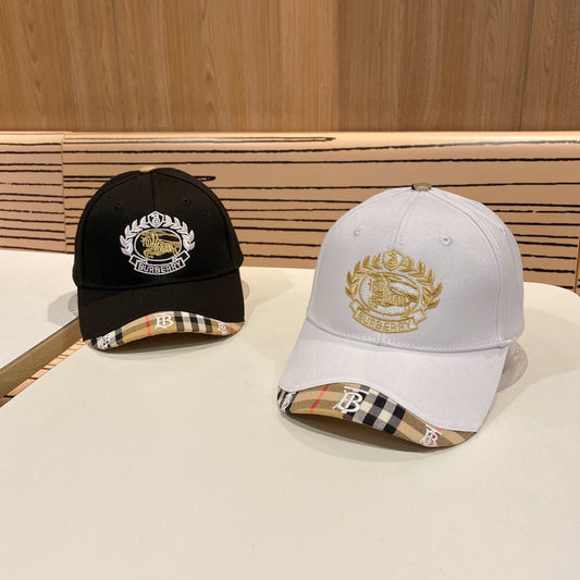 Fashion BUR letter baseball cap