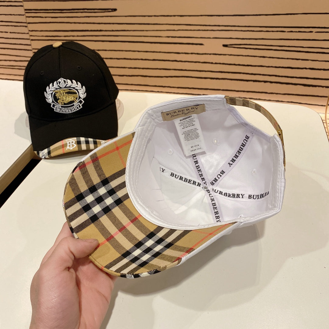 Fashion BUR letter baseball cap