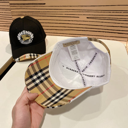 Fashion BUR letter baseball cap