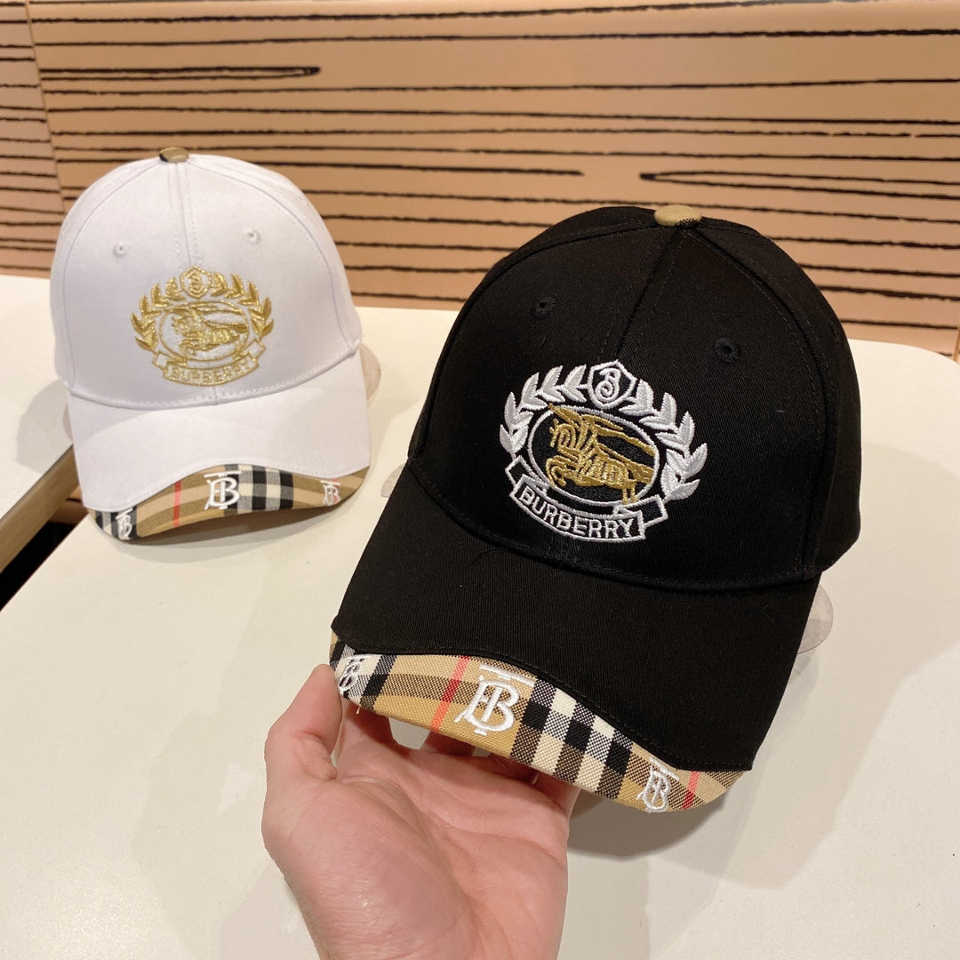 Fashion BUR letter baseball cap