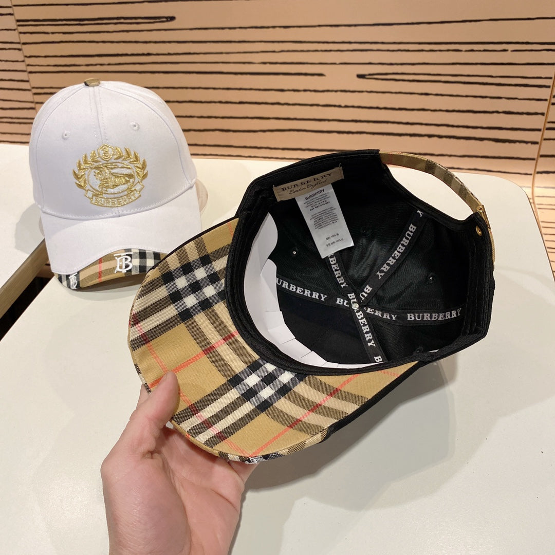 Fashion BUR letter baseball cap