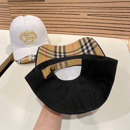 Fashion BUR letter baseball cap