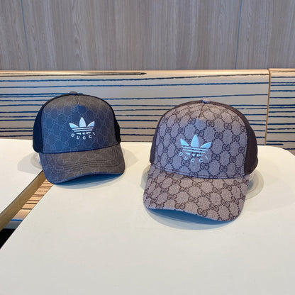 Fashionable GG letter joint baseball cap