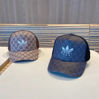 Fashionable GG letter joint baseball cap