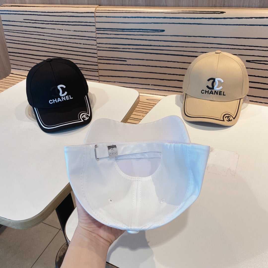 Fashion CC letter baseball cap