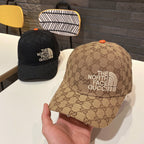 Fashionable GG letter joint baseball cap