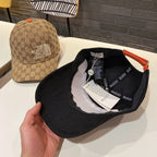 Fashionable GG letter joint baseball cap