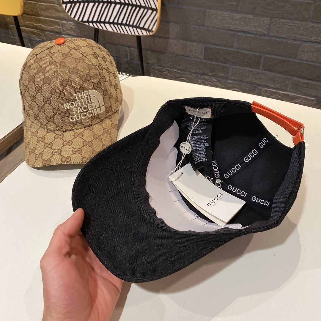 Fashionable GG letter joint baseball cap