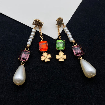 Fashion CD Earrings Bracelet Necklace All in One